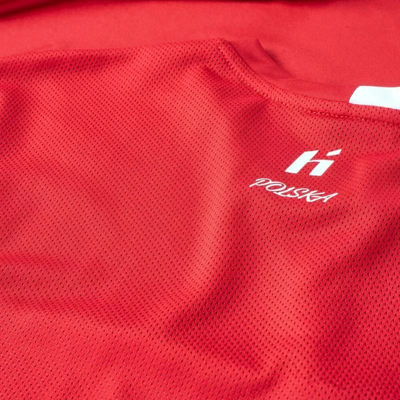 Dres za moške Huari, bel in rdeč