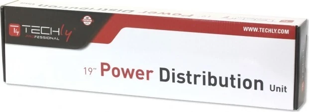 Napajalni trak za ohišja Techly, črn