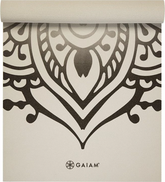 Joga podloga 5 mm, GAIAM Dovvetail Sundal 64955, bež