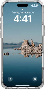 Prozrten ovitek UAG Plyo MagSafe za iPhone 16 Pro Max, bel