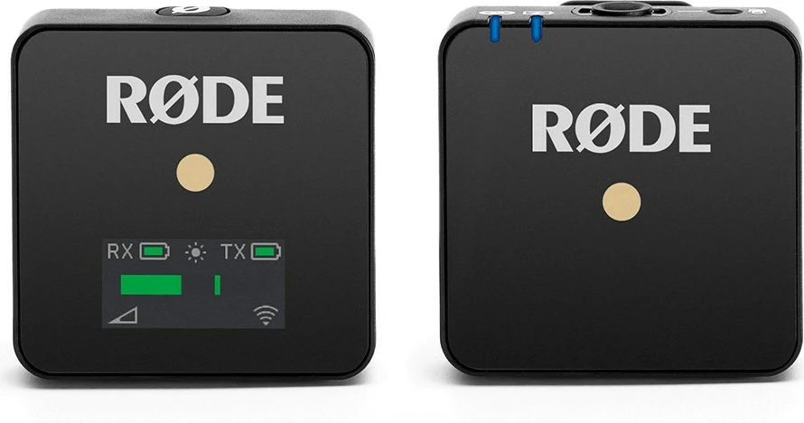Brezžični mikrofon RØDE Wireless GO, omnidirekcijski, črn