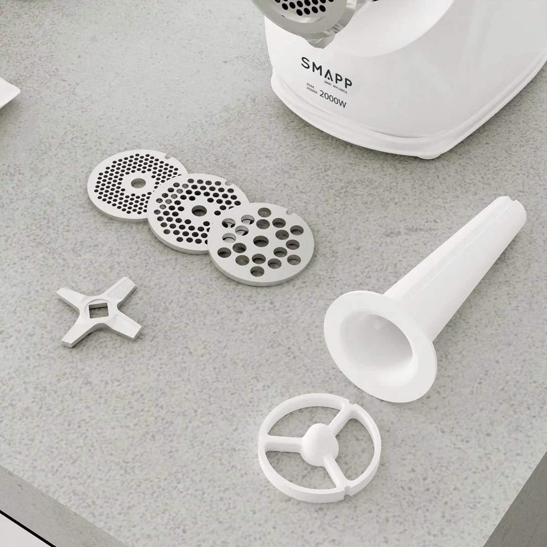 Mlinček mesa SMAPP 489.81, 2000 W, bel
