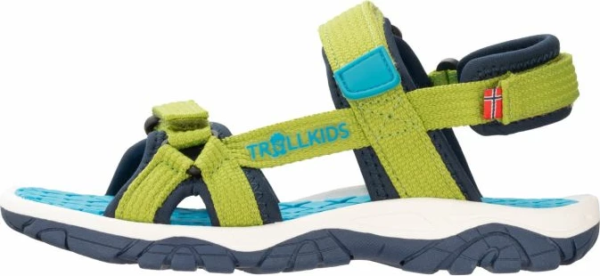 Otroške sandale Trollkids, zelene