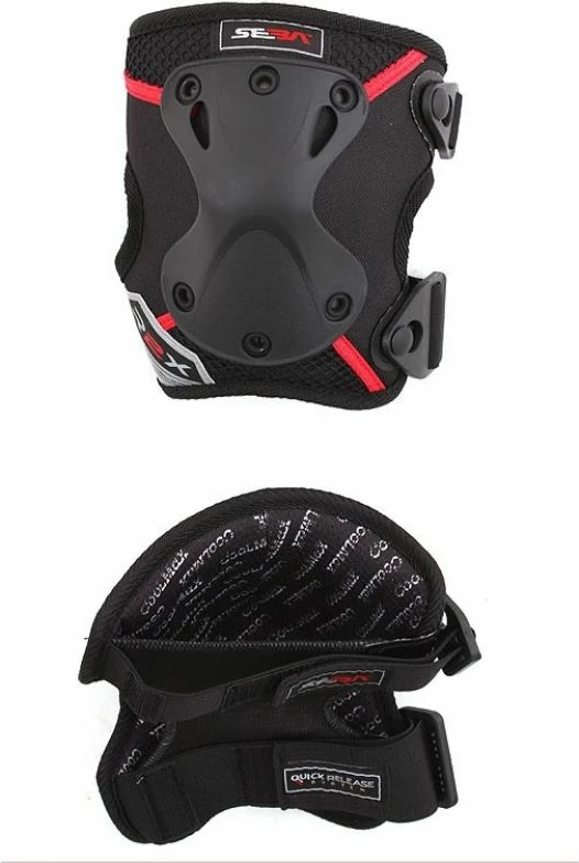 Kolenčni ščitniki SEBA, unisex, črni