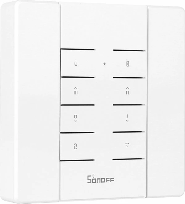 Stenska baza za daljinski upravljalnik Sonoff RM433, bela