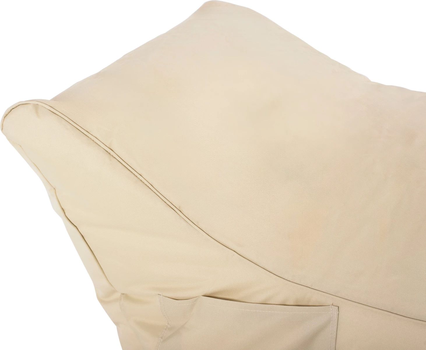 Profesionalni pouf z UV zaščito v bež barvi 210x80x45-60H cm