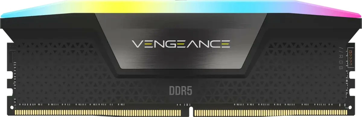 RAM pomnilnik Corsair Vengeance RGB 32GB (2x16GB) DDR5 6400 MHz, črn