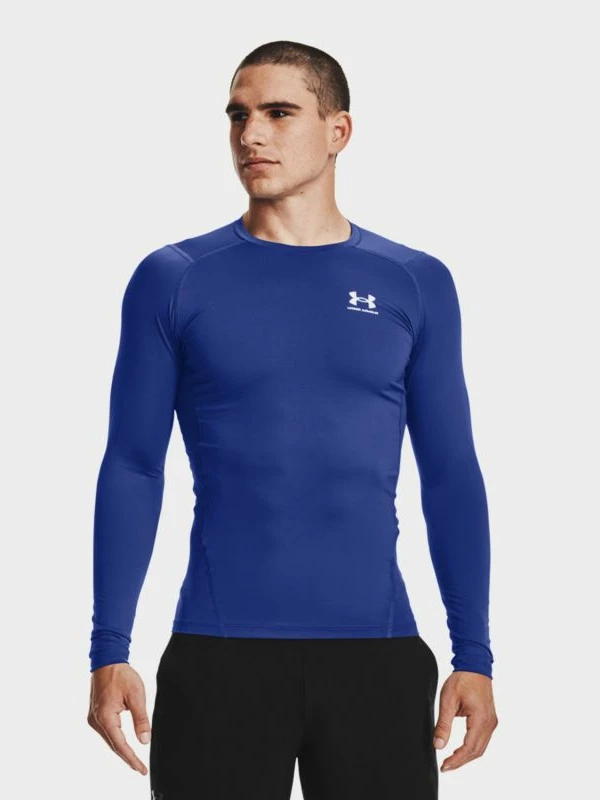 Športna majica z dolgimi rokavi Under Armour, modra