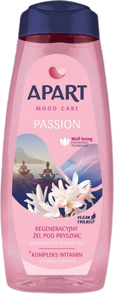 Sensualen gel za prhanje Natural Mood Care Passion, Apart, 500 ml