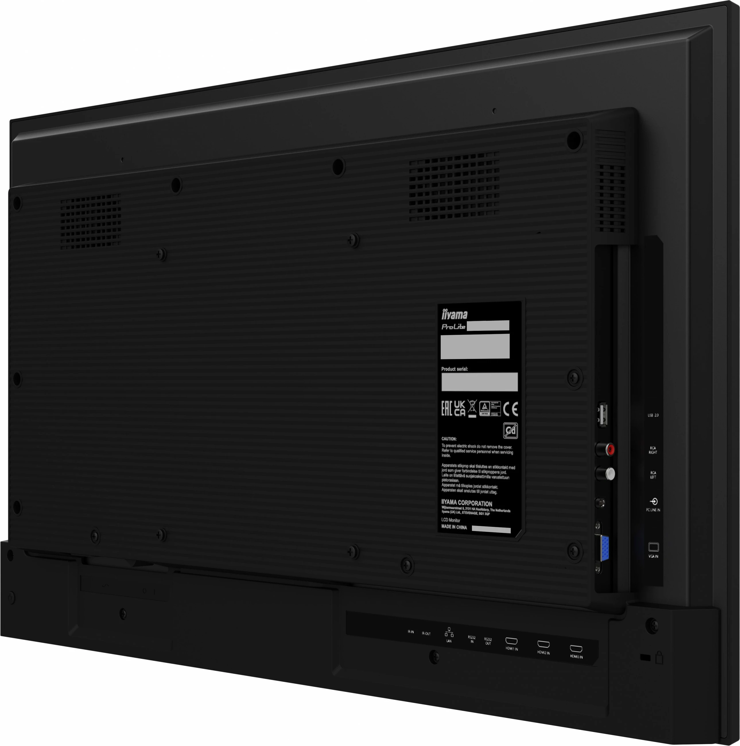 Profesionalen monitor iiyama LH3275HS-B1AG, 32", Full HD, Android OS, Wi-Fi, 24/7