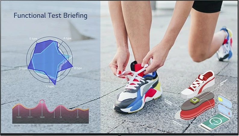 Velik zaslon 86 inč 4K UHD IPS, LG 86UL3J-N, WebOS 6, WiFi, zvočnik