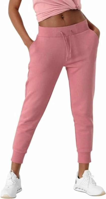 Športne hlače za ženske, svetlo roza 4F NOSH4 SPDD351 56S