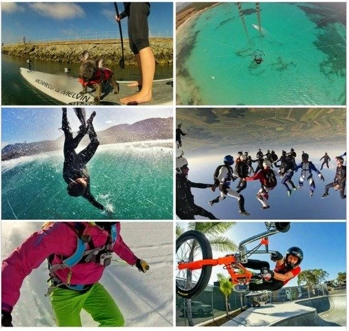 Set dodatkov za športne kamere Puluz PKT11, 20 kosov, univerzalen