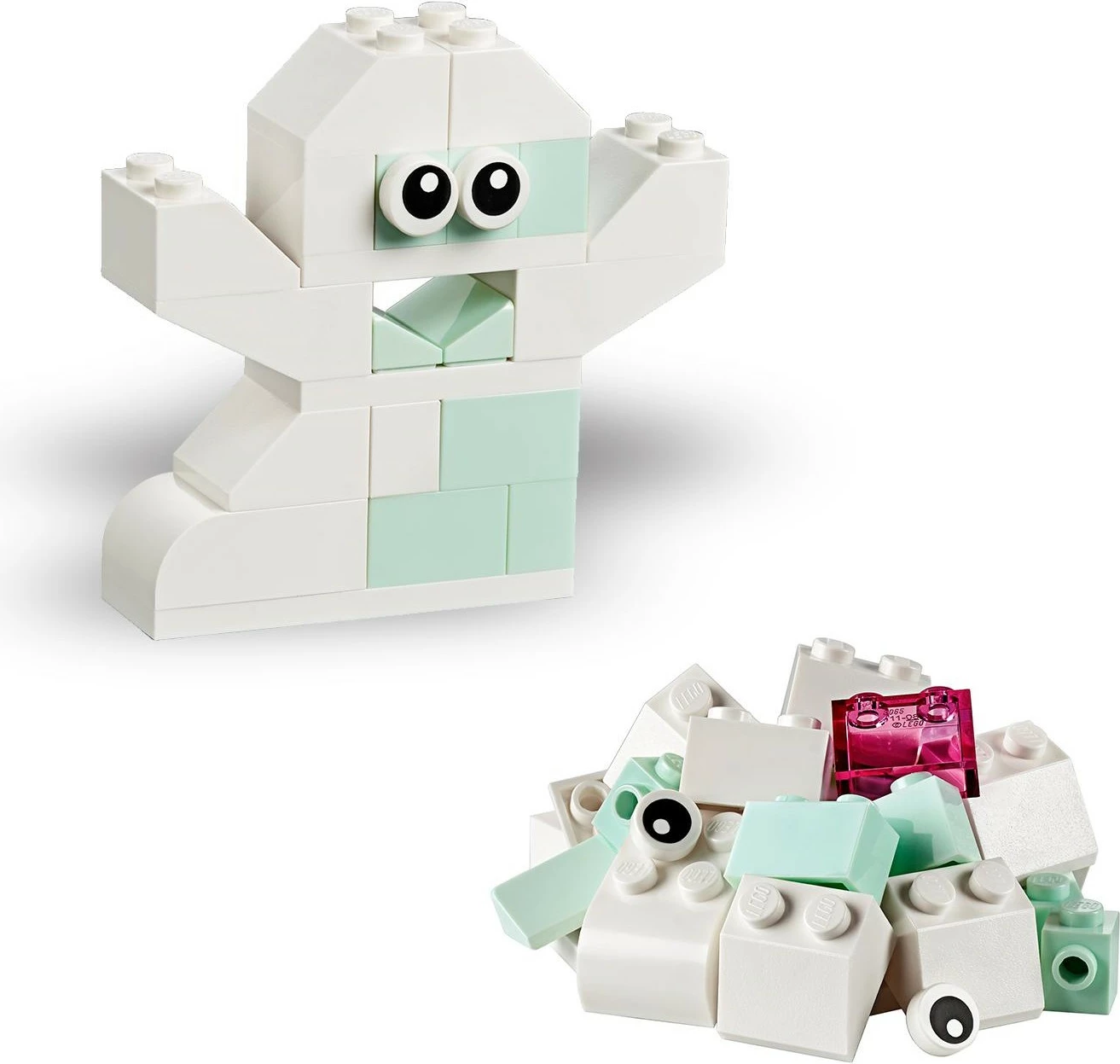 Sestavljivi set LEGO Classic Medium Creative Brick Box 10696, 484 kosi, večbarven