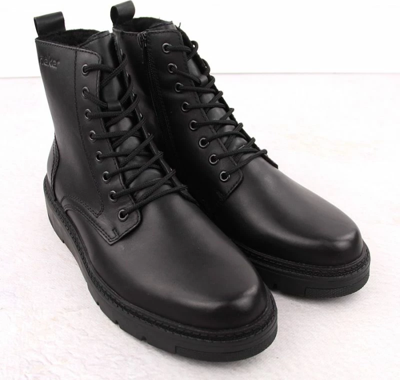 Izolirane čizme za moške Rieker, črne