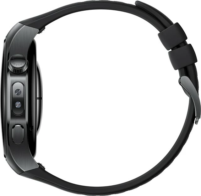 Pametna ura z vzmetnim fluoroelastomerskim paščkom, Huawei Watch 5 Rates-L19F, črna