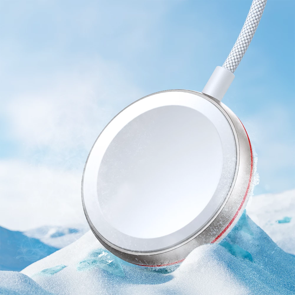 Induktivni 2-v-1 kabel in polnilec Joyroom S-IW012, Lightning + za Apple Watch, 1,5 m, bel