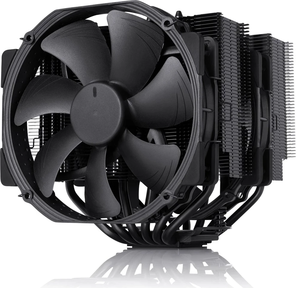 Visokozmogljiv hladilnik procesorja Noctua NH-D15 chromax.black, 15 cm
