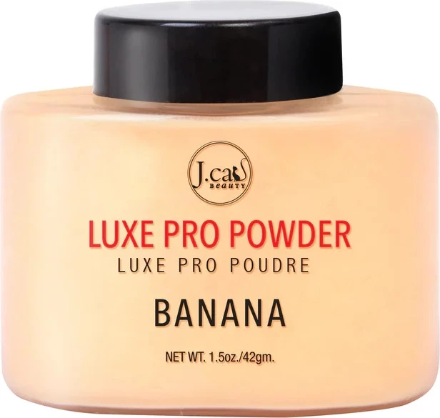 Puder Luxe Pro 101 Banana, J.Cat Beauty, 42 g