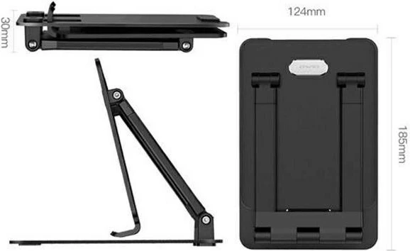 Univerzalni namizni nosilec za telefon in tablico AWEI X23, črn