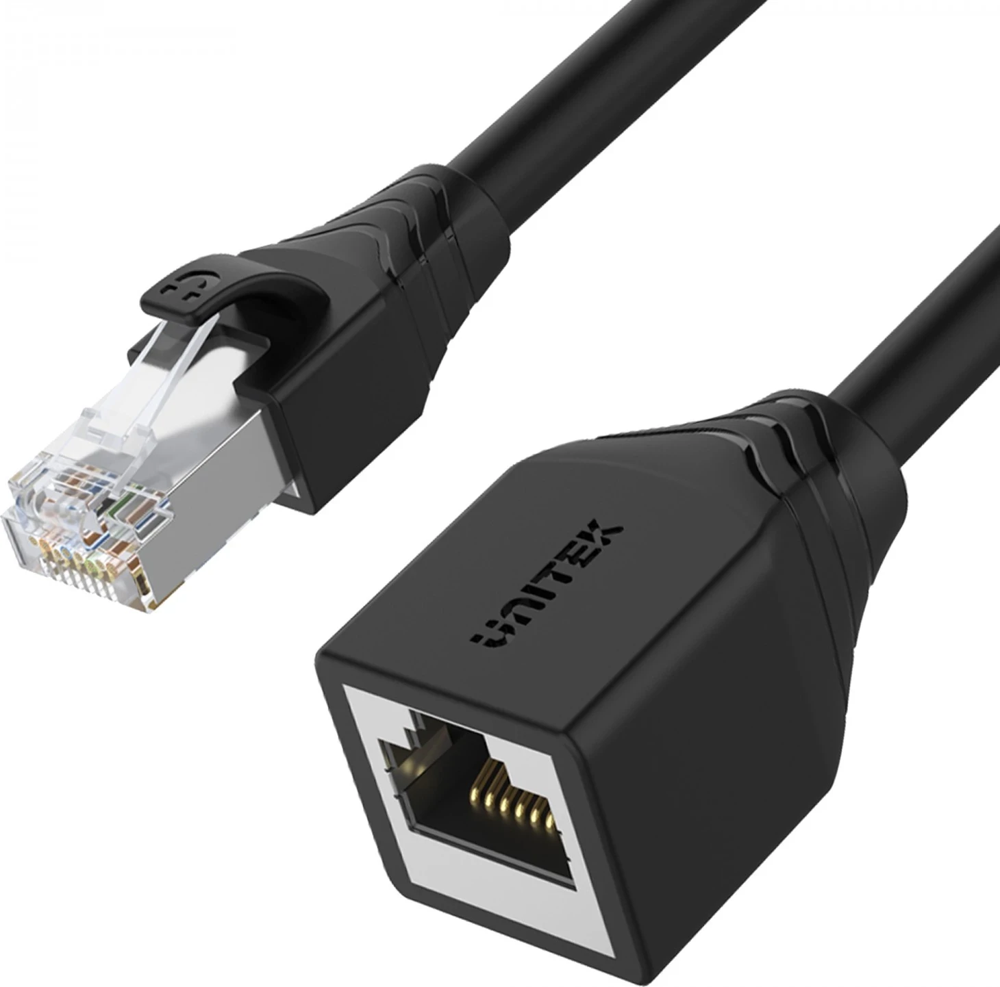 Mrežni kabel Unitek UTP MF, 3 m, črn