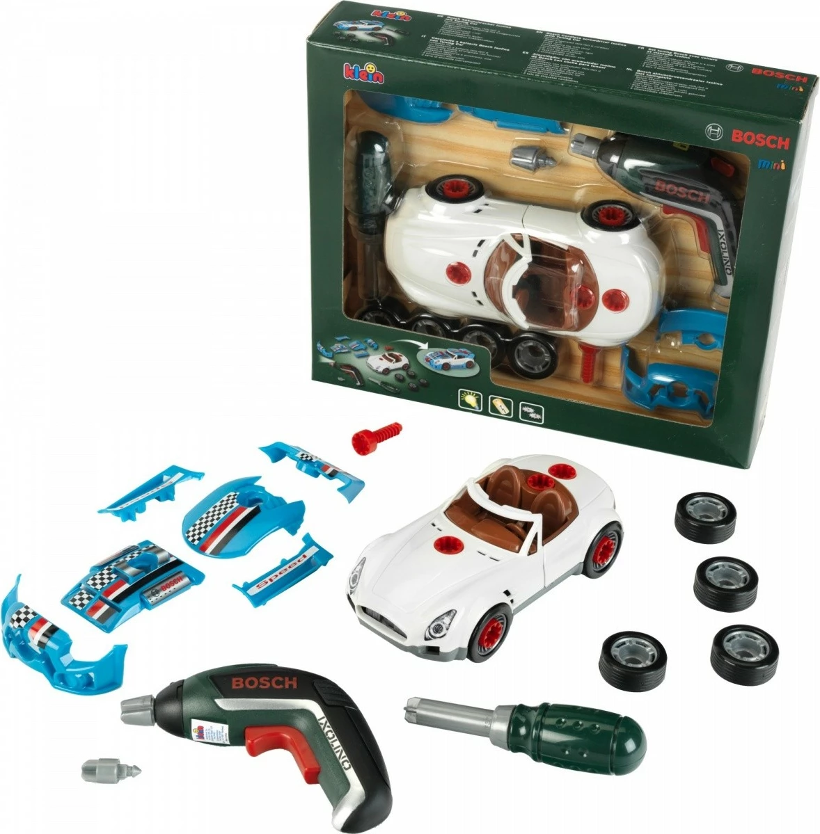 Set tuning igrač z izvijačem Ixolino II, Klein 8630, večbarven