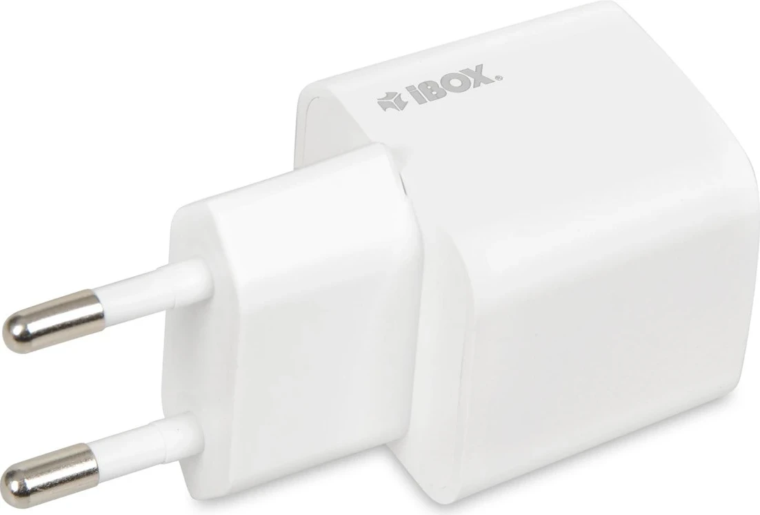 Potovalni polnilec I-BOX C38 PD30W, bel