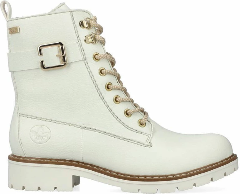 Udobne ženske čevlje, Rieker, bele