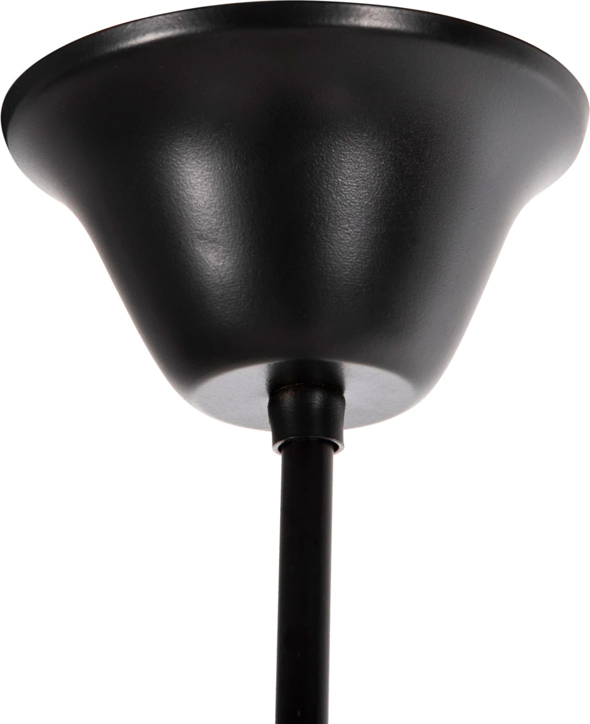 Stropna viseča svetilka FH4177 6-delna z vrvjo in črnim kovinskim 74x74x123Hcm