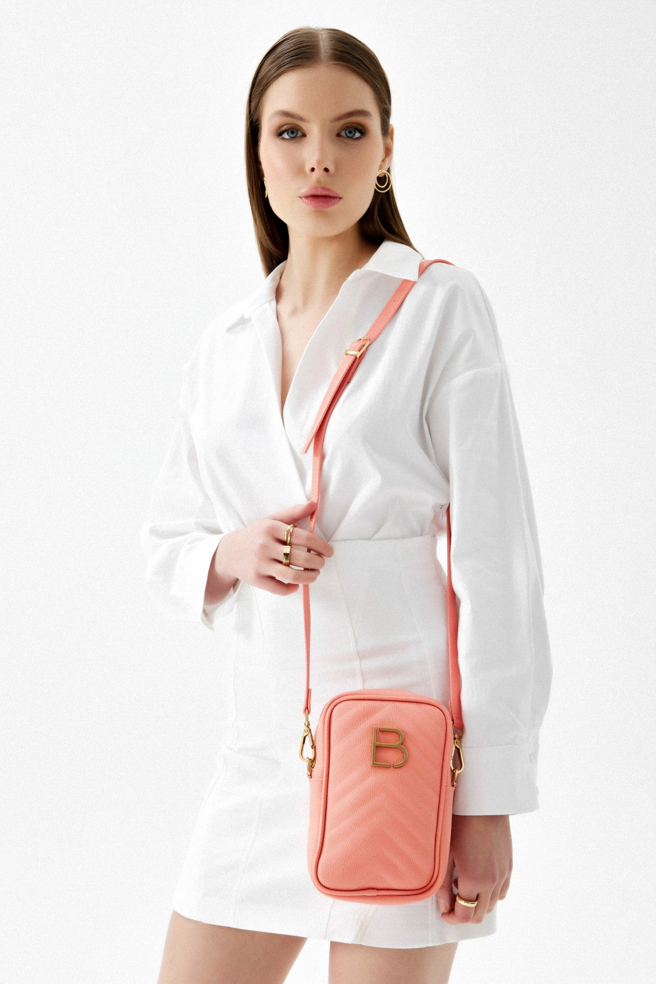Crossbody torbica, oranžna Lucky Bees, 368