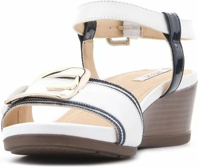 Poletne sandale, Geox, bele in modre