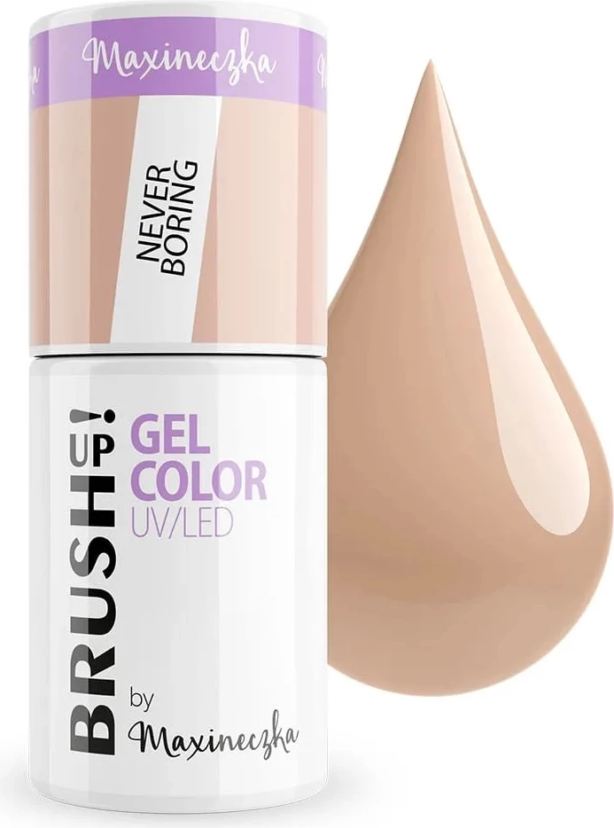 Gel barva za nohte BrushUp! Never Boring, UV/LED, 5 g