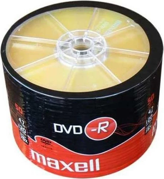 DVD+R, 4,7 GB, 50 kosov Maxell
