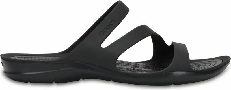 Sandali Swiftwater Crocs, ženski, črni