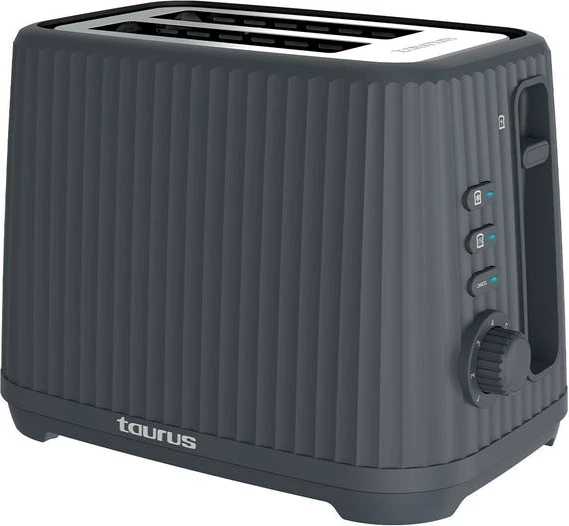 Toster Taurus Jonic Toast, 2 rezini, 1150 W, črn