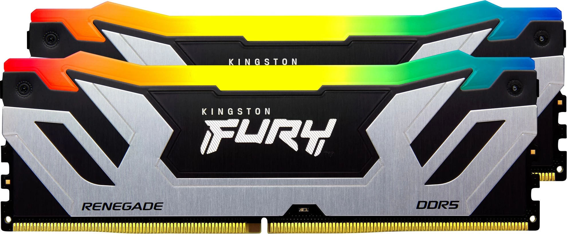 RAM pomnilnik FURY Renegade RGB Silver Kingston 48GB DDR5 8400MT/s Kit 2x