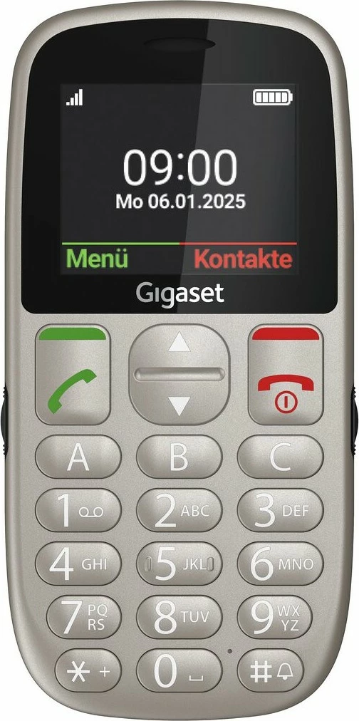 Telefon Gigaset GL395 Dual SIM, 32MB, titan srebrn