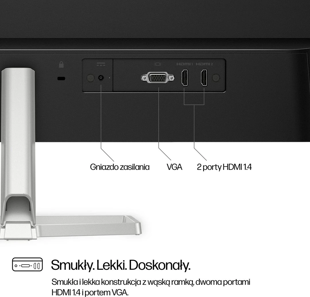 LED IPS monitor 27" 527sf, 100 Hz, srebrn - HP