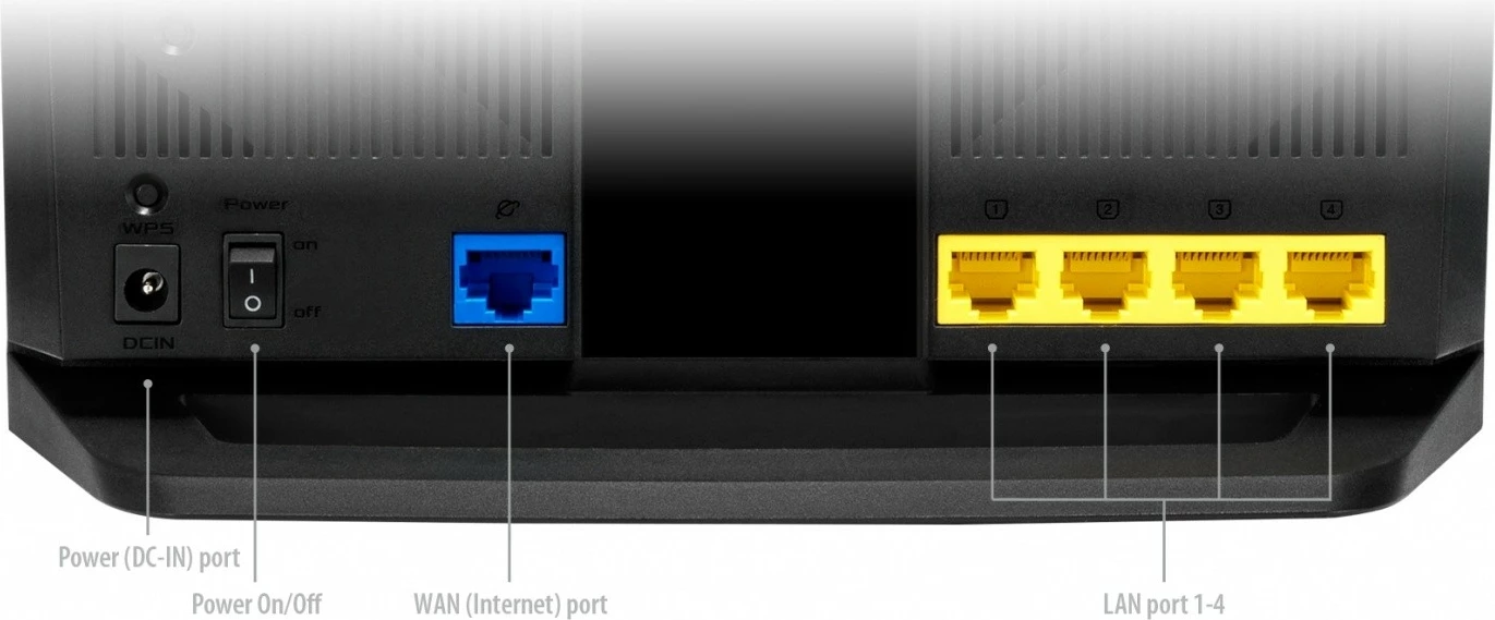 Usmerjevalnik 4G WiFi 6 AX1800 Asus 4G-AX56, 4x LAN, 1x WAN, 1x SIM, črn