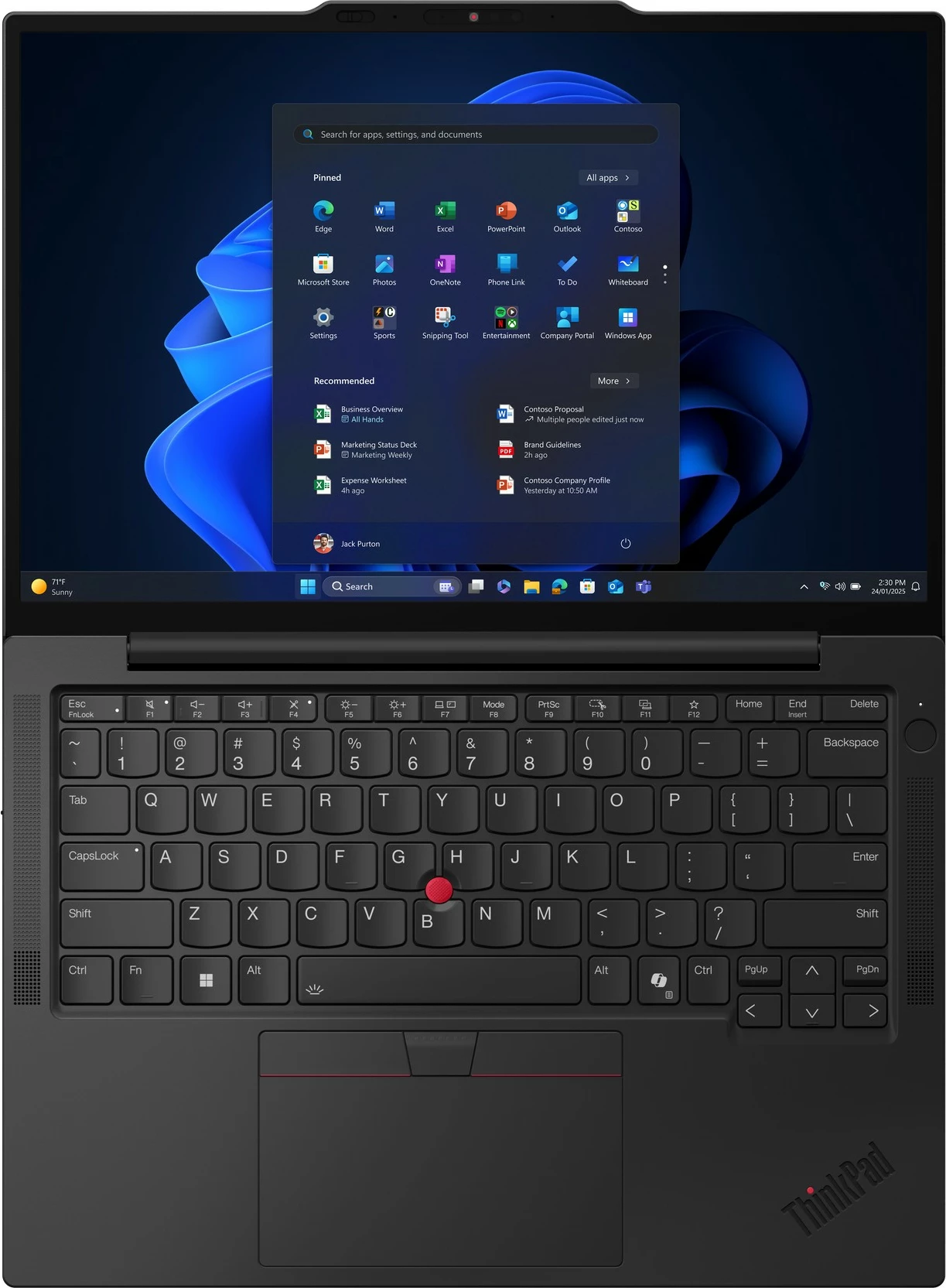 Prenosnik Lenovo ThinkPad X13 G6 Ultra7 255U 32GB 1TB 5G črn