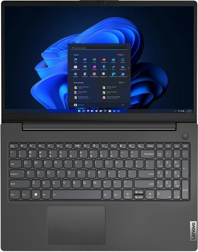 Prenosnik 15,6" Full HD, Intel Core i5-13420H, 8 GB RAM, 512 GB SSD, Windows 11 Pro, črn - Lenovo V15 + zunanji DVD DELL USB DW316