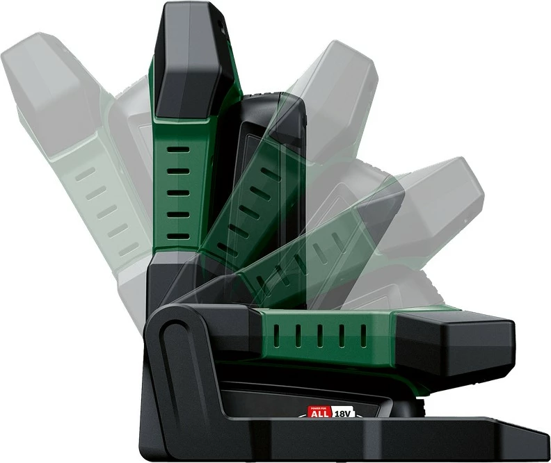 Prenosna delovna svetilka Universal Light 18V-210, Bosch, 1500 mAh, črno-zelena