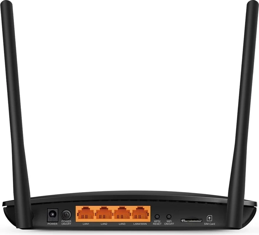 Brezžični usmerjevalnik Archer MR200, TP-Link, Fast Ethernet Dual-band, 2,4 GHz / 5 GHz, 4G, črn