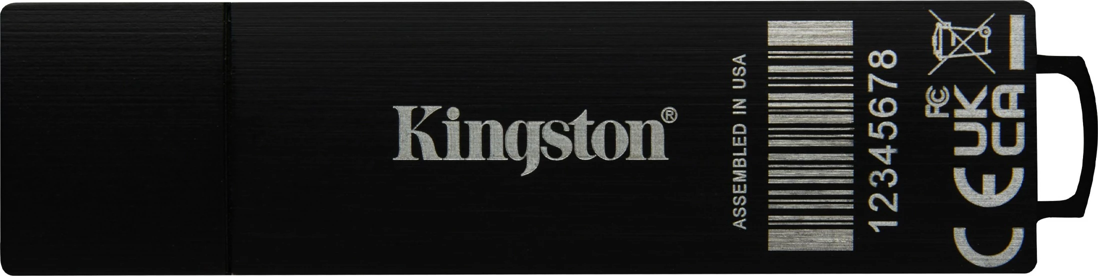 USB ključ Kingston IronKey D500S 16GB, USB 3.2, črn