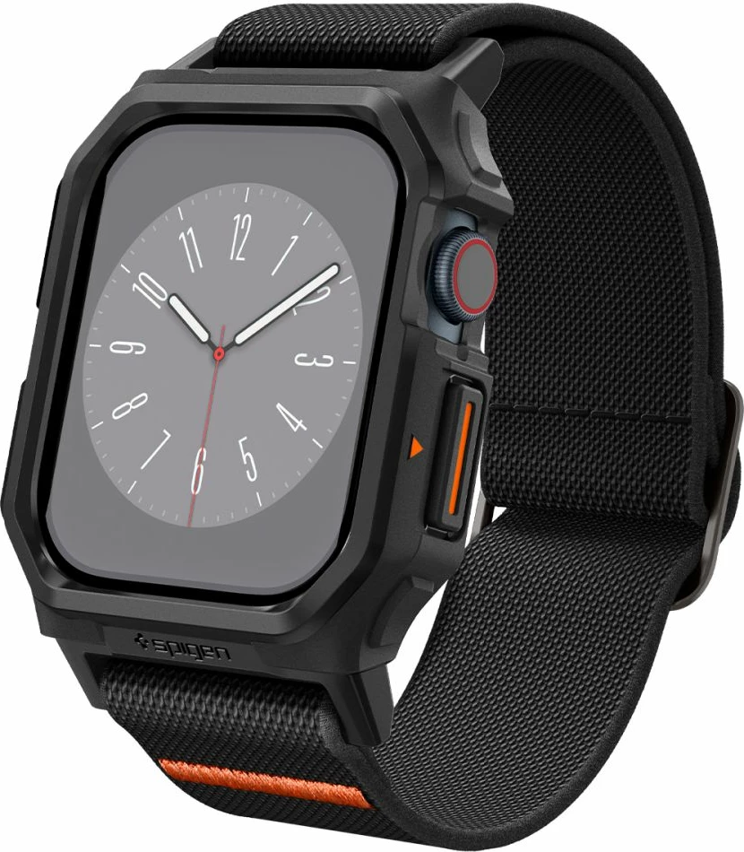 Zaščitni trak Spigen Lite Fit PRO za Apple Watch 10, 42 mm, črn
