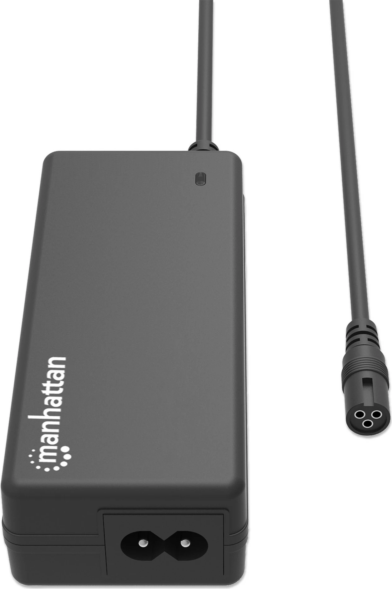 Adapter za prenosnik 65 W, 9 nastavkov, črn MANHATTAN
