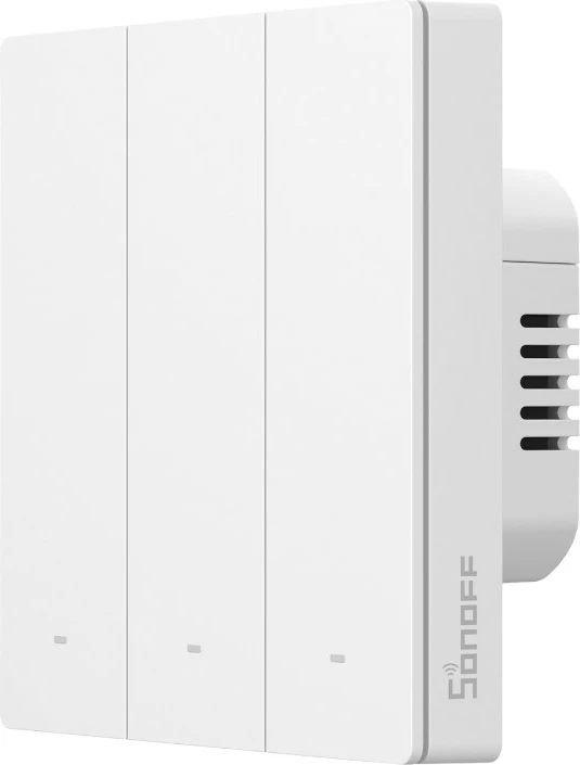 Pametno stikalo Sonoff M5-3C-86W, 3-kanalno, belo