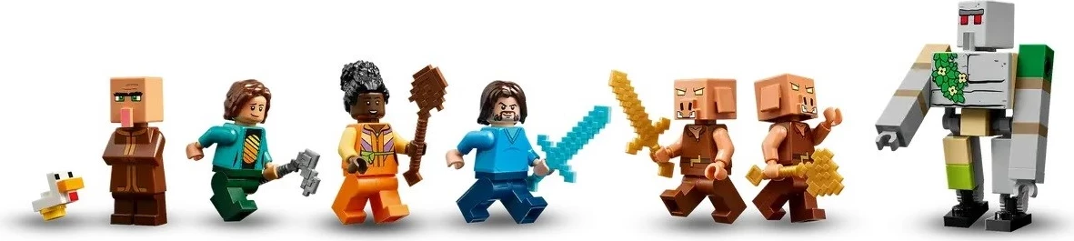 Napad balona Ghast, LEGO Minecraft 21273