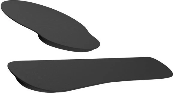 Ergonomski podloga za miško 2 v 1 Natec Chipmunk, črn