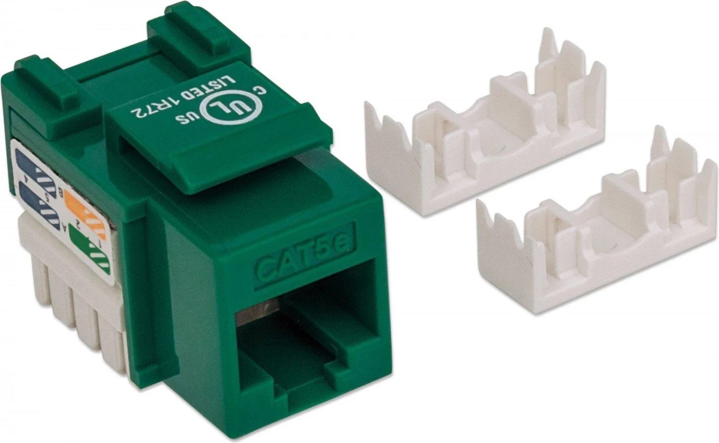 Modul RJ45 UTP Cat5e, Intellinet, zelen